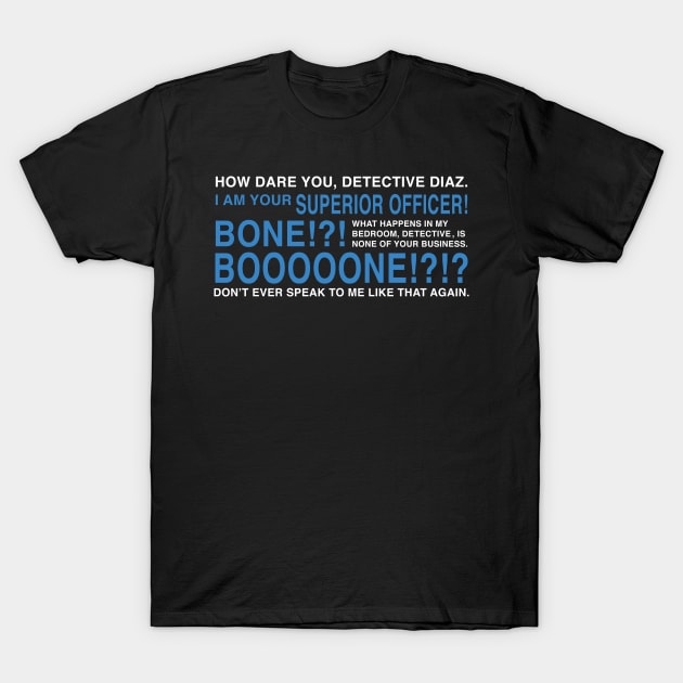 Bone?! T-Shirt by JJFDesigns